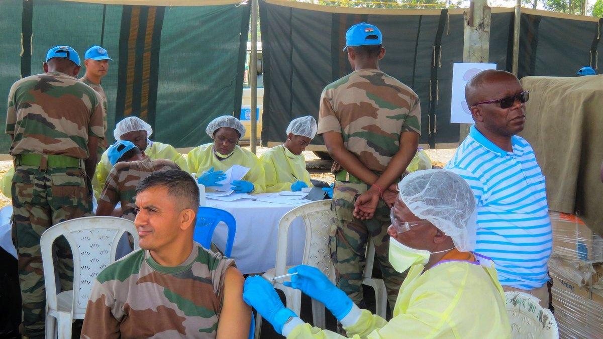 First Ebola vaccine trial of the outbreak begins in DR Congo