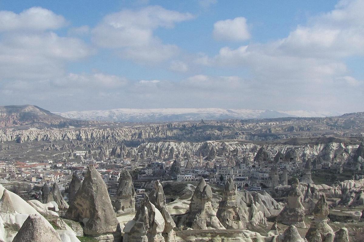 Fairy chimney collapses near Göreme Open-Air Museum in Cappadocia, killing two